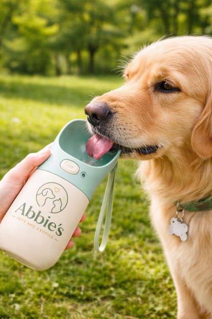 Abbie’s Pets and Exotics Pet Travel Water Bottle – Portable Dog Water Bottle