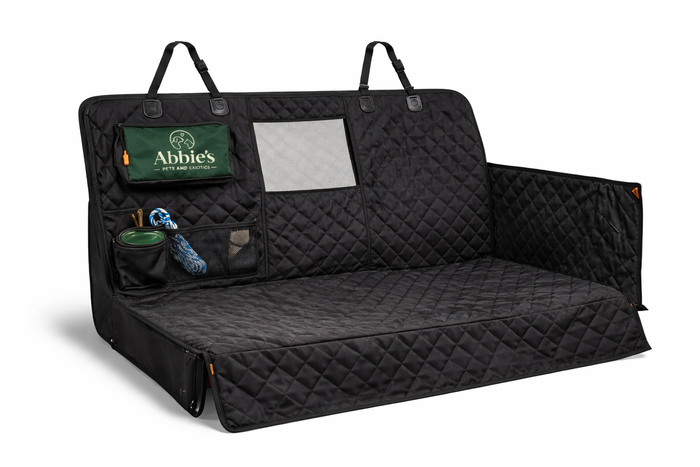 Abbie’s Pets and Exotics Dog Car Seat Cover – Protective Back Seat Cover for Dogs